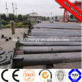 10m, 11m galvanized street lighting pole & lamp post with single arm for highway